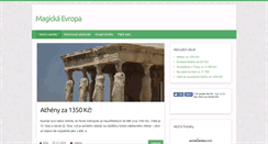 Desktop Screenshot of magicka-evropa.cz