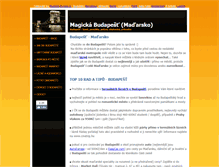 Tablet Screenshot of budapest.magicka-evropa.cz